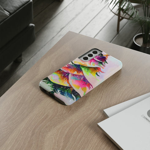 Swooshy Christmas Tree - Impact Resistant Phone Case